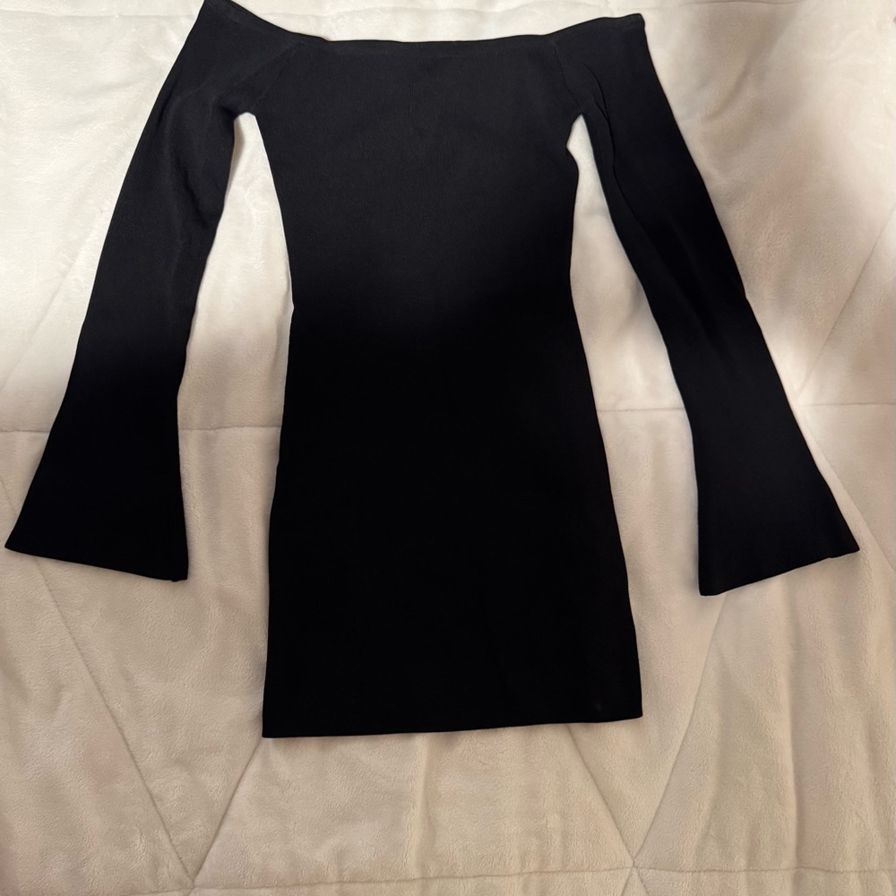 Princess Polly Black Long Sleeve Dress